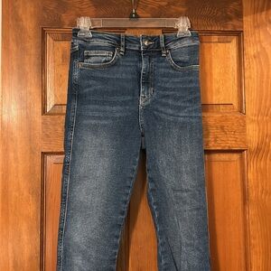 Free People High Waisted Skinny Jeans, 28